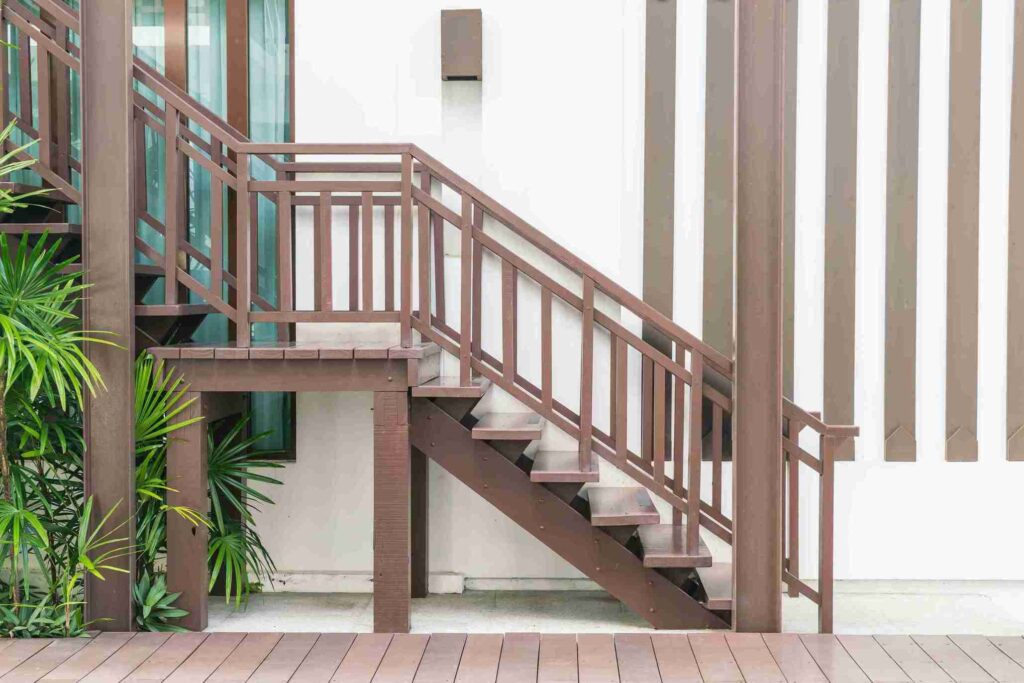 Single Step Railing Pvc What Is PVC Railing? - Haimish