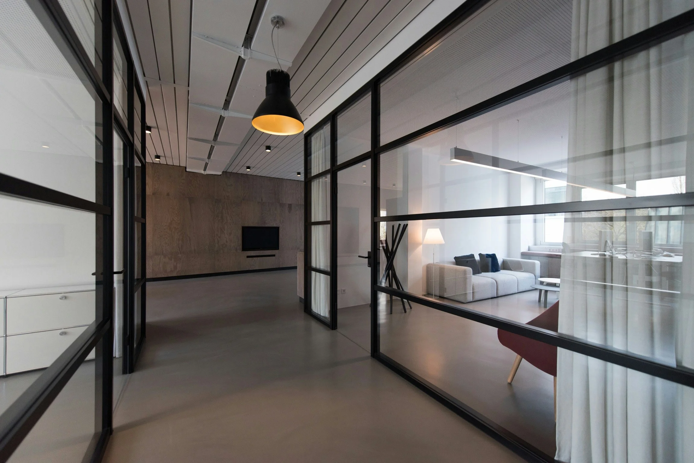 Frameless Glass Partitions